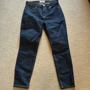 Everlane Women's Straight Leg Jeans - Deep Indigo